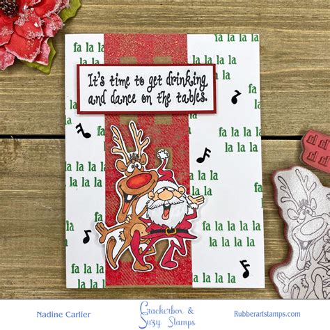 Funny Christmas Card Ideas ~ Nadine Carlier