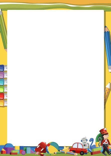 School Book Border Clipart