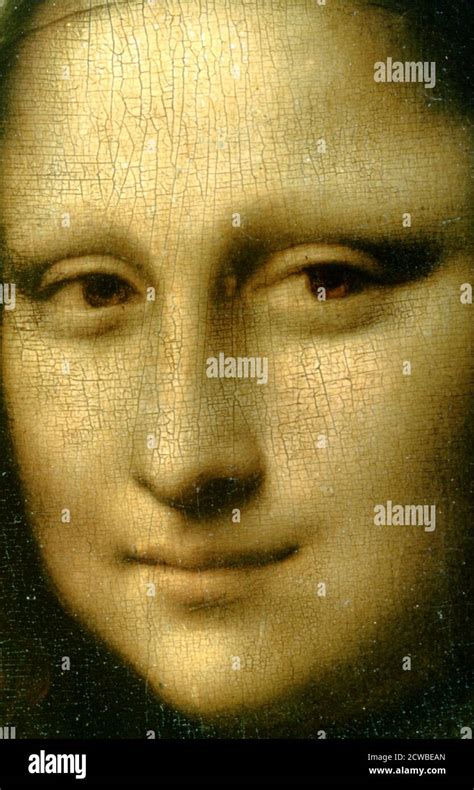 Portrait of Mona Lisa' (detail), 1503-1506 Artist: Leonardo da Vinci ...