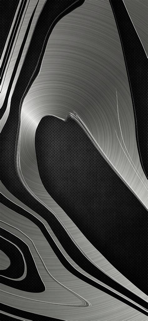 1125x2436 Silver Metal Shine Abstract Iphone XS,Iphone 10,Iphone X ...