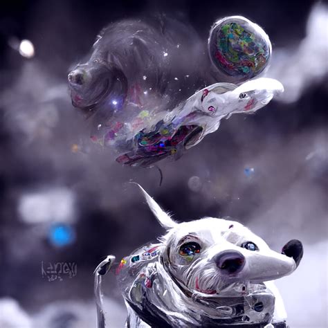 ArtStation - AI space doge with DOGE-1