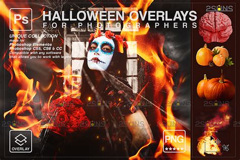 Halloween overlay, Photoshop overlay