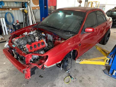 Subaru Impreza with an Audi V8 – Engine Swap Depot