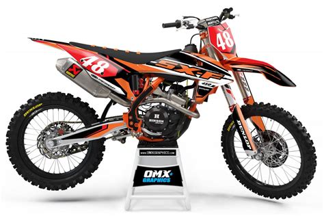 KTM TRIBE Graphics Kit Orange – OMXGraphics