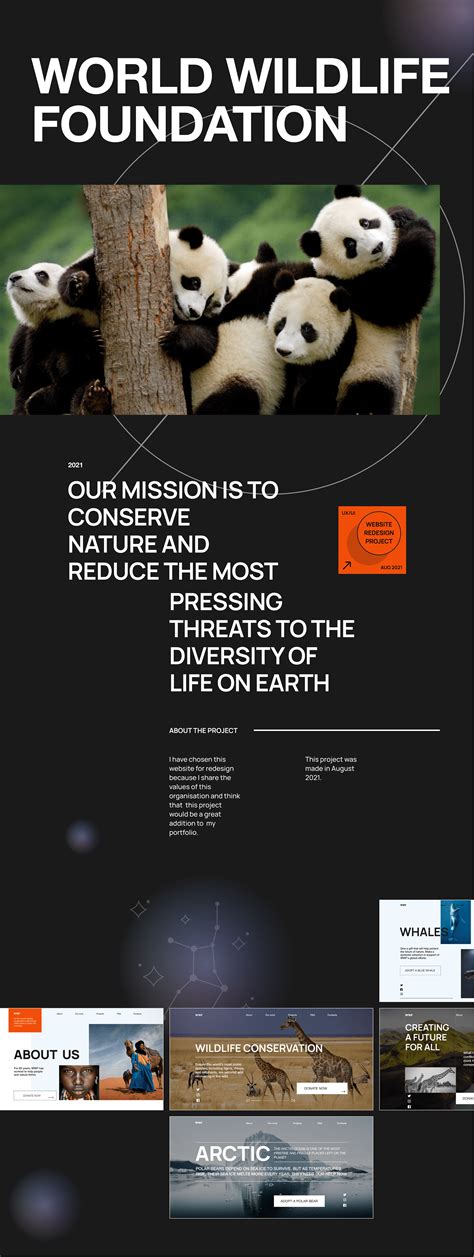 World Wide Fund for Nature | Re-design Concept on Behance