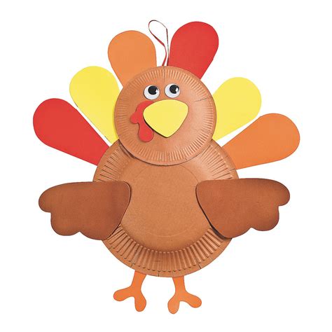 Oriental Trading | Thanksgiving crafts for kids, Paper plate turkey craft, Scarecrow crafts