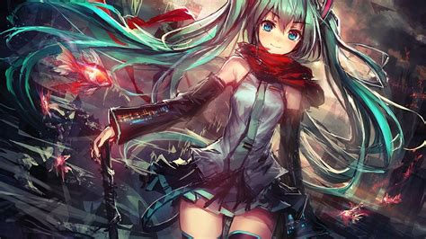 Hình nền : 1920x1080 px, Anime cô gái, Hatsune Miku, Twintails, Vocaloid 1920x1080 - goodfon ...