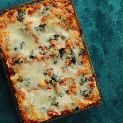 CHICKEN SPINACH LASAGNA - DiepLicious