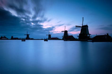 Zaanse Schans windmills, Netherlands