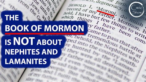 The Book of Mormon Is NOT About The Nephites and Lamanites