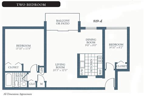 Floor Plans Parke Cheverly Apartments Hyattsville MarylandThe Parke Cheverly Apartments