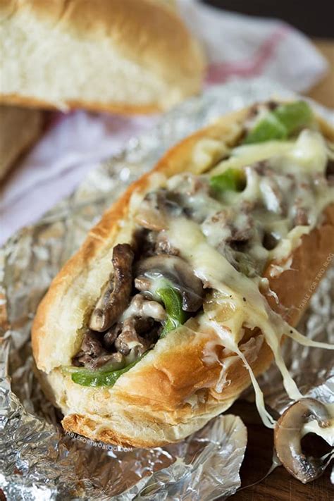 Cheesesteak Sandwiches - Table for Two