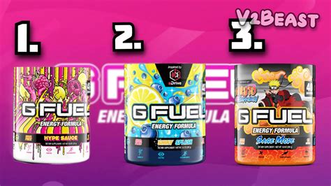 Best Basic GFUEL Flavors To Cop! : r/GFUEL