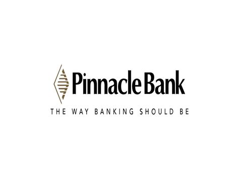 Pinnacle Bank with Slogan Logo PNG vector in SVG, PDF, AI, CDR format