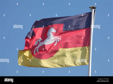 Lower Saxony Flag Stock Photo - Alamy