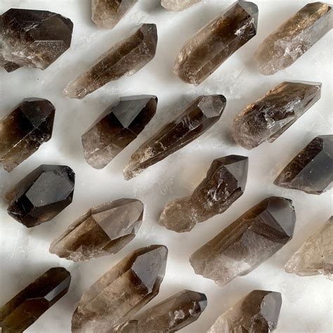 Smoky Quartz Point Crystal from Brazil - Minera Emporium Crystal & Mineral Shop