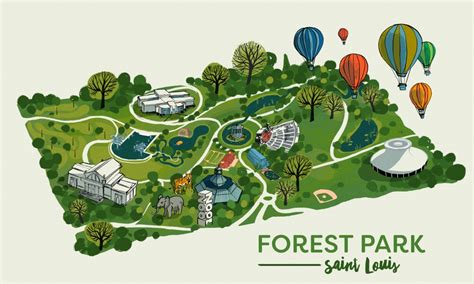 Forest Park St Louis Map Printable - Printable Maps