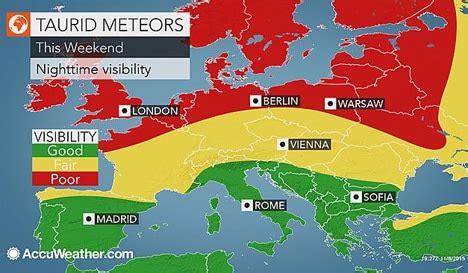 Taurid Meteor Shower Top Viewing Locations - PubClub