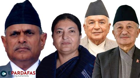 History of presidential election in Nepal - epardafas.com