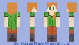 Cute Alex Minecraft Skin