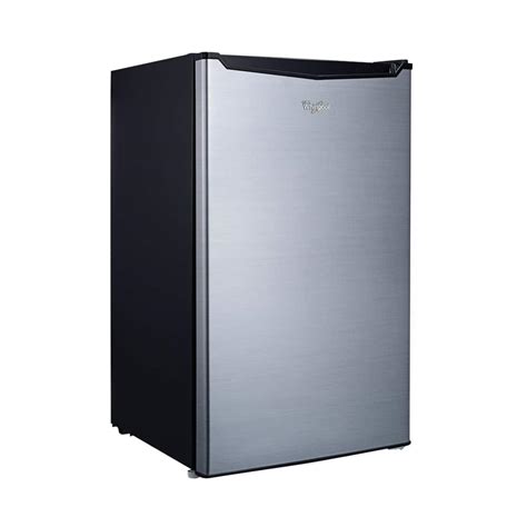 Whirlpool - 4.6 Cu. Ft. Mini Fridge - Stainless Steel Look at Pacific Sales