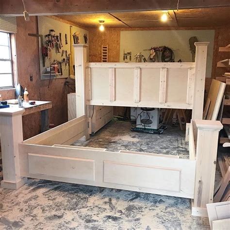 DIY Storage Bed--Printable Woodworking Plans and Video Tutorial