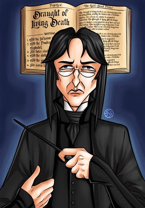 Snape Fan Art of the Day : r/SeverusSnape