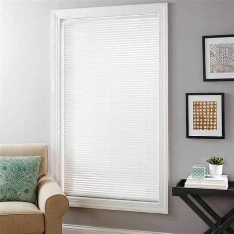 1 Vinyl Mini Blinds With Cord