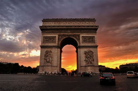 Arc de Triomphe, Paris, France