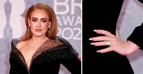 Adele Sparks Engagement Rumors At Brit Awards