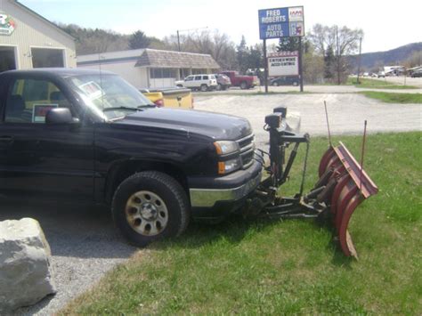 2006 chevy silverado 1500 western plow salt spreader chevrolet snow plow