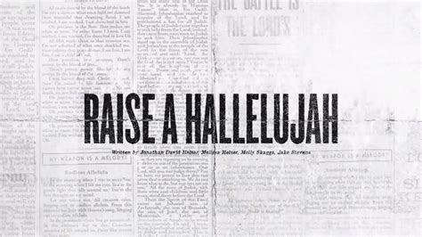 Raise a Hallelujah - Bethel Music