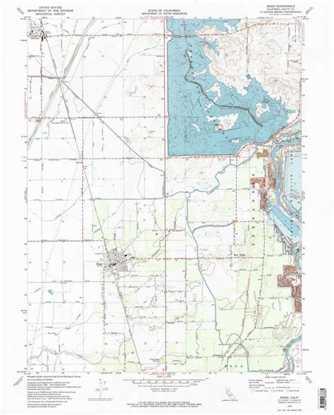 Amazon.com : YellowMaps Biggs CA topo map, 1:24000 Scale, 7.5 X 7.5 ...