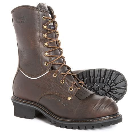 Matterhorn Leather Logger Work Boots (For Men) - Save 25%