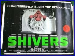 Horror Movie Poster Shivers Original 1975 David Cronenberg Film Vintage ...