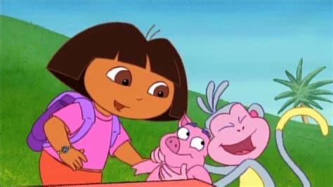 Dora the Explorer: Season 1 - Three Little Piggies (2000) - (S1E8) - Backdrops — The Movie ...