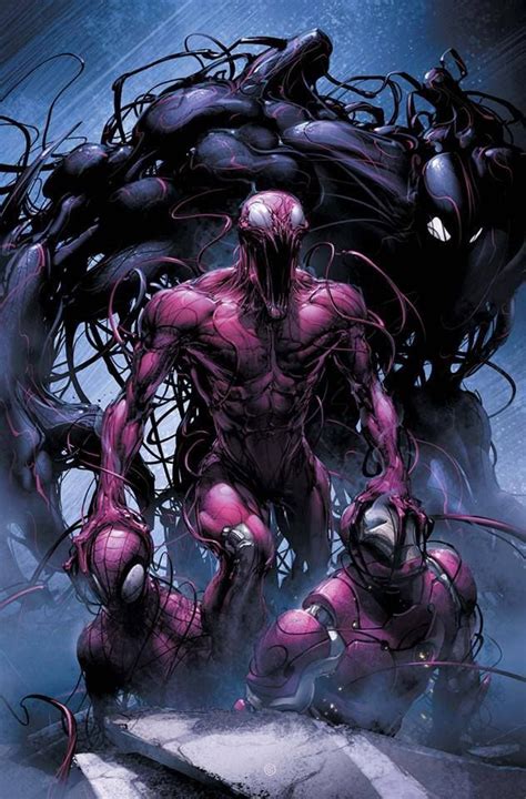 venom carnage | Carnage marvel, Marvel comics art, Marvel