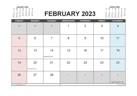 Free Printable March 2023 Calendar - 12 Templates