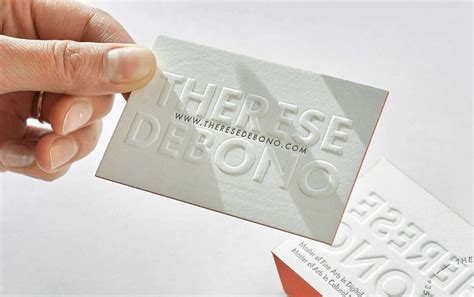 Emboss: 4 simple ideas to make your business cards look exceptional