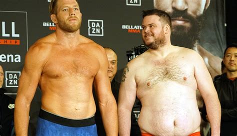 Bellator 221: T.J. Jones taunts Jake Hager at weigh-ins