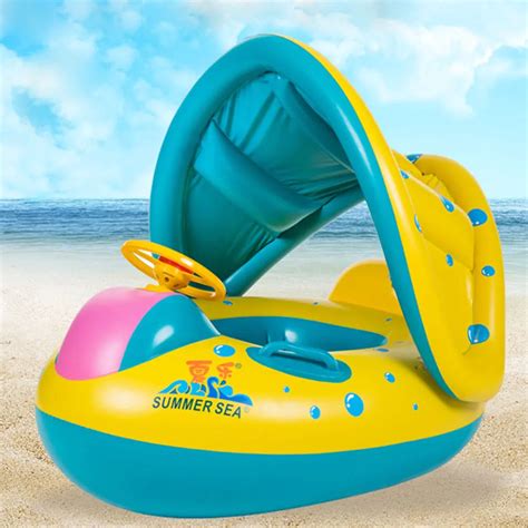 Aliexpress.com : Buy Baby Child Float Seat Boat Swim Ring Water ...