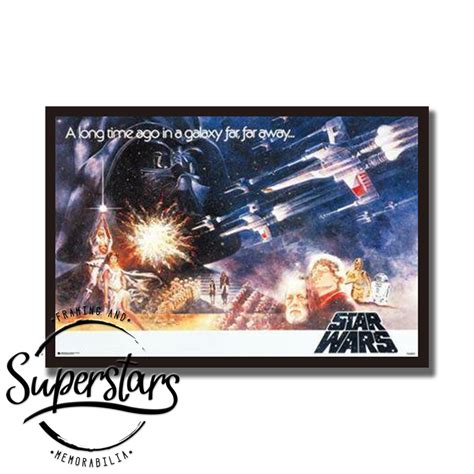 Star Wars Episode IV Poster - Superstars Framing