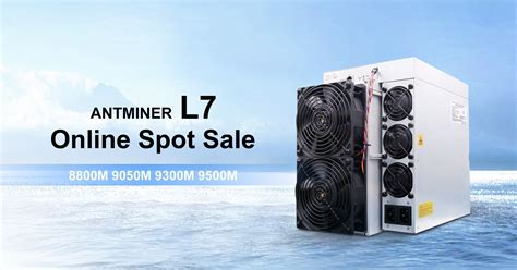 Bitmain Antminer L7 Miner 9500m 9050m 8800m Server Powerful Crypto Ltc Mining Hardware Scrypt ...