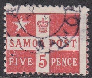 Stamp: Flag Design (Samoa(Samoan Kingdom) Sn:WS 23a,Sg:WS 72