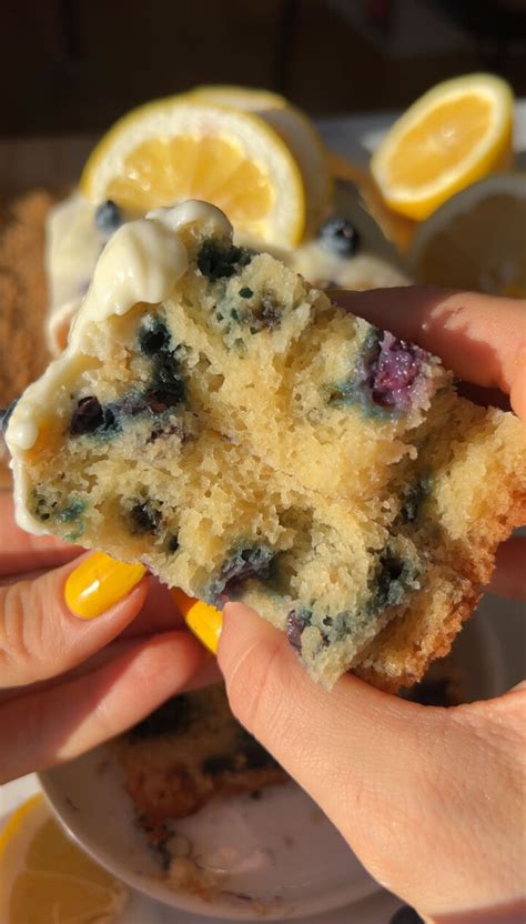 Vegan Blueberry Cake Recipe (Easy, Lemon Flavored)