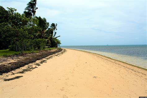 Beach on Atata Island in Tonga - Geographic Media