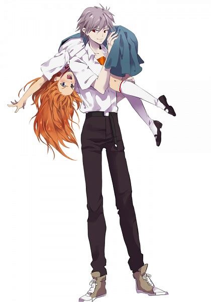 Anime Boy Carrying Girl Over His Shoulder