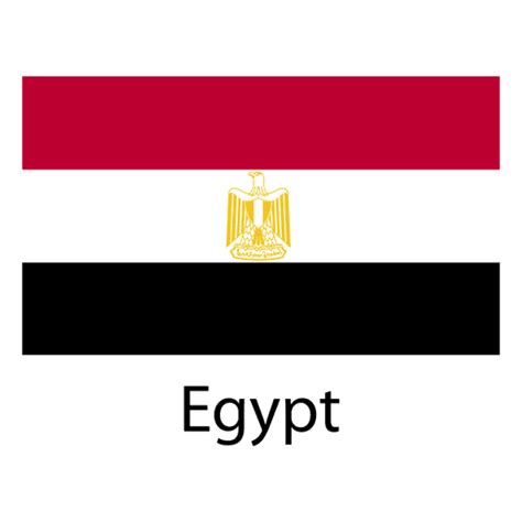 Egypt national flag - Transparent PNG & SVG vector file