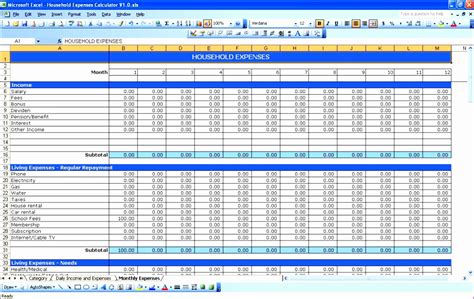 Free Excel Spreadsheet Templates For Small Business | Best Template Ideas