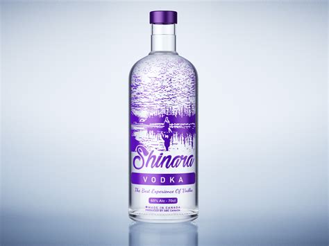 Vodka Bottle Design by Dewan Tasfiqul Bayezid on Dribbble